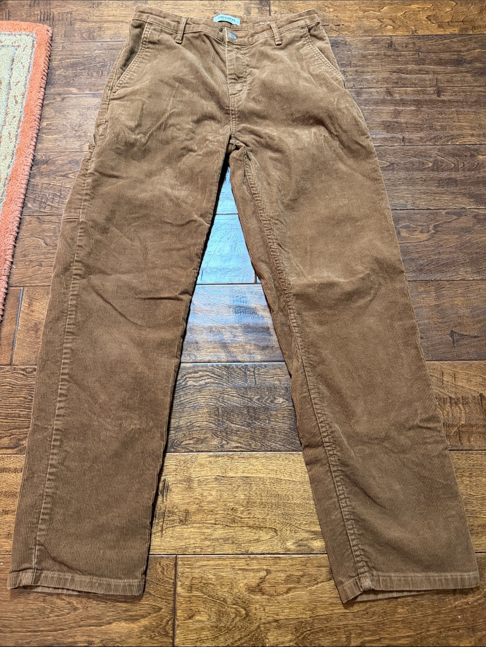 Carhartt WIP Pierce Women's Straight Corduroy Pants - Hamilton Brown, size 27